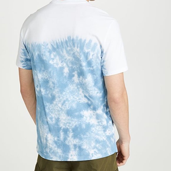 NWT Club Monaco Dip Dye Print Short Sleeve Tee - Picture 5 of 5